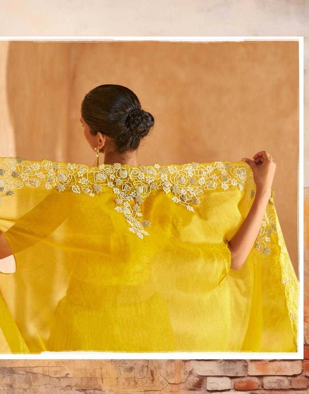 Chinon Silk Designer Silk Dresses Handwork Suit - MYLUXURY LANE ENTERPRISE